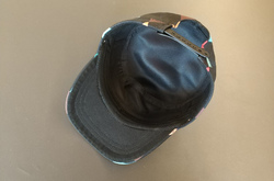 Military Style Cap With Detachable Face Shield