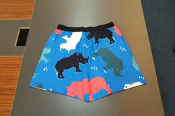 Men's Mid-Length Pajama Shorts (ModelL46)