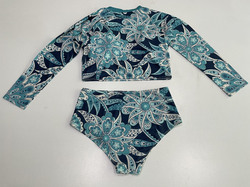 Women Long Sleeve Bikini Set (ModelS27)