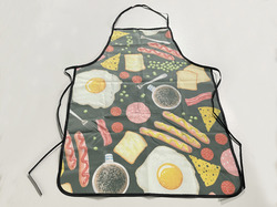 All Over Print Apron with Pocket for Women