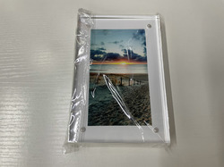 Acrylic Magnetic Photo Frame 5"x5"
