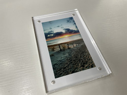 Acrylic Magnetic Photo Frame 5"x5"