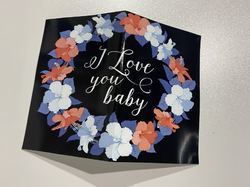 Greeting Card 8"x6"(One Side)(Add-on Items)