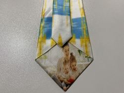 Custom Peekaboo Necktie with Your Hidden Photo