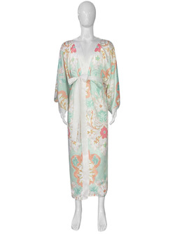 Women's Long Kimono Robe