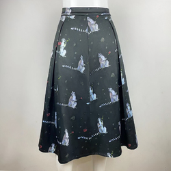 Women's Crepe Skirt (Model D16)