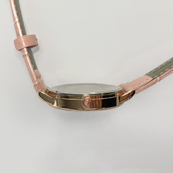 Women's Rose Gold-plated Leather Strap Watch (Model 201)
