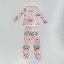 Kid's All Over Print Pajama Set (Model Sets 07)