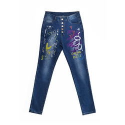 Women's Jeans (Front Printing)