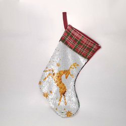 Sequin Christmas Stocking(Made in Queen)