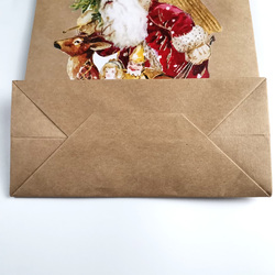 Kraft Paper Gift Bag (Two Sides Printing)