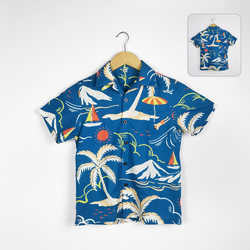 Big Boys' Hawaiian Shirt (Model T58)