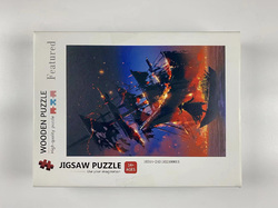 500-Piece Wooden Jigsaw Puzzles (Horizontal)(Made in Queen)