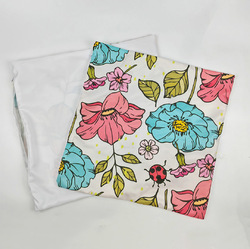 Peach Skin Pillowcase 20"x20" (One Side Printing)(2 Pack)