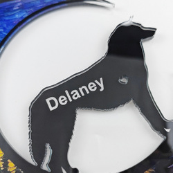 Personalized Siberian Husky Dog Memorial Suncatcher Ornament-09