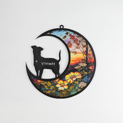 Personalized Jack Russell Dog Memorial Suncatcher Ornament-07