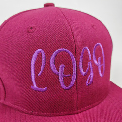 Custom Embroidered Snapback Hat