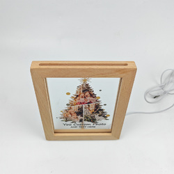 Custom Acrylic Plaque Picture Frame With Light