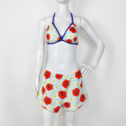 Women's Bikini Top & Shorts Pajama Set (Model Sets 28)