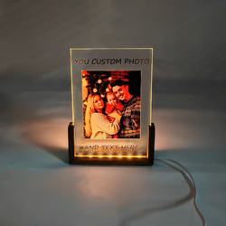 Custom Acrylic Photo Night Light