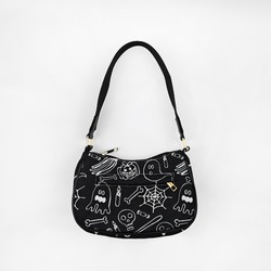 Women's Shoulder Bag-Black (Model 1748)