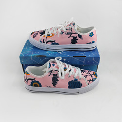 Custom Women's Low Top Shoes(Model 1013-6)