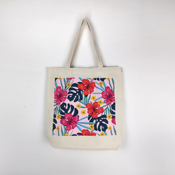 Cotton Tote Bag (Two Sides with Different Printing)(Made in USA)