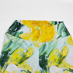 Women's V-Crossover High Waisted Flare Leggings