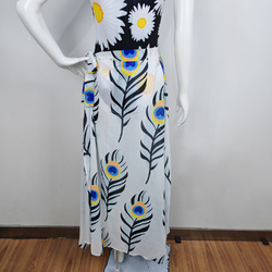 Knotted Long Swimwear Cover Up