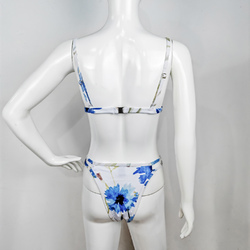 V Neck Triangle Bikini Sets