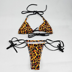 Women's Halter String Bikini Set
