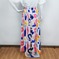 Tether High Waist Tiered Maxi Skirt