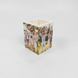 Personalized Building Bricks Pencil Pot