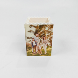 Personalized Building Bricks Pencil Pot