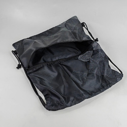 Zipper Drawstring Bag