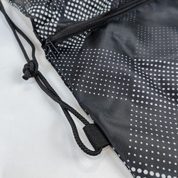 Zipper Drawstring Bag