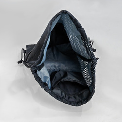 Zipper Drawstring Bag