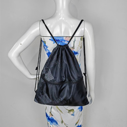 Zipper Drawstring Bag