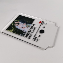 Acrylic Photo Panel with Lighted Stand