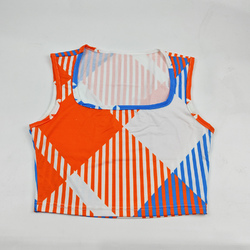Square Neck Crop Tank Tops