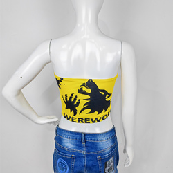 Basic Backless Tube Crop Tops