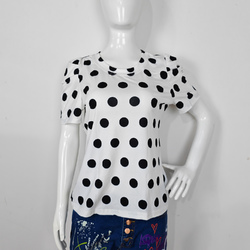 Round Neck Puff Sleeve T-Shirt