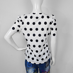 Round Neck Puff Sleeve T-Shirt