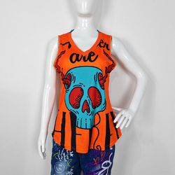 V-Neck Sleeveless Tank Tops