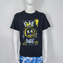 Men's Cotton T-Shirt (Front Printing)(Model T86)
