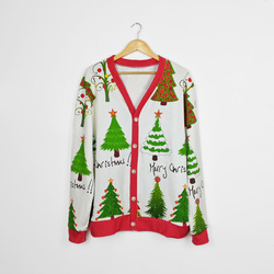Custom Men's Cardigan (Model H73)