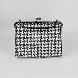 Kisslock Crossbody Shoulder Bag-Large (Model 1752)