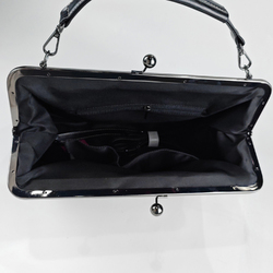 Kisslock Crossbody Shoulder Bag-Large (Model 1752)