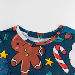 Little Girls' Crew Neck Pajama Set (Model Sets 31)