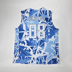 Men's V-Neck Basketball Jersey